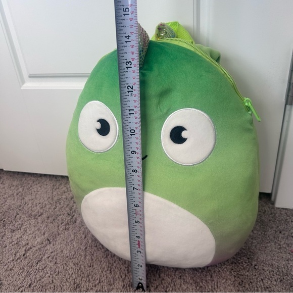 Squishmallows Denton The Chameleon Kids Back Pack - Picture 8 of 8